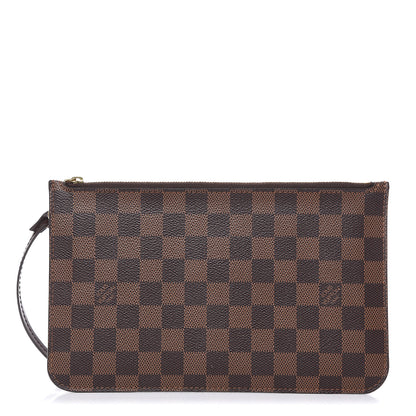 Louis Vuitton Damier Ebene Neverfull MM GM Pochette 1 of 11