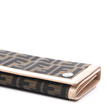 Fendi Zucca Long Chef Wallet Tobacco 10 of 11