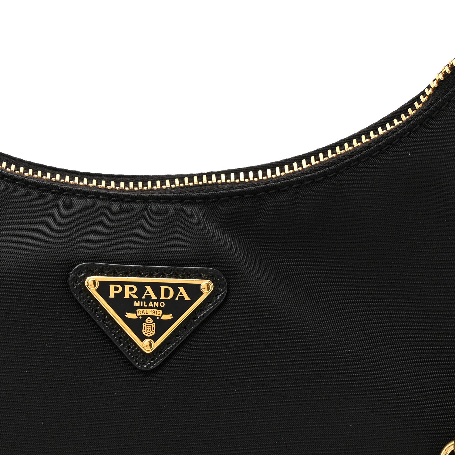 Prada Nylon Re-Edition 2005 Shoulder Bag Black 7 of 11