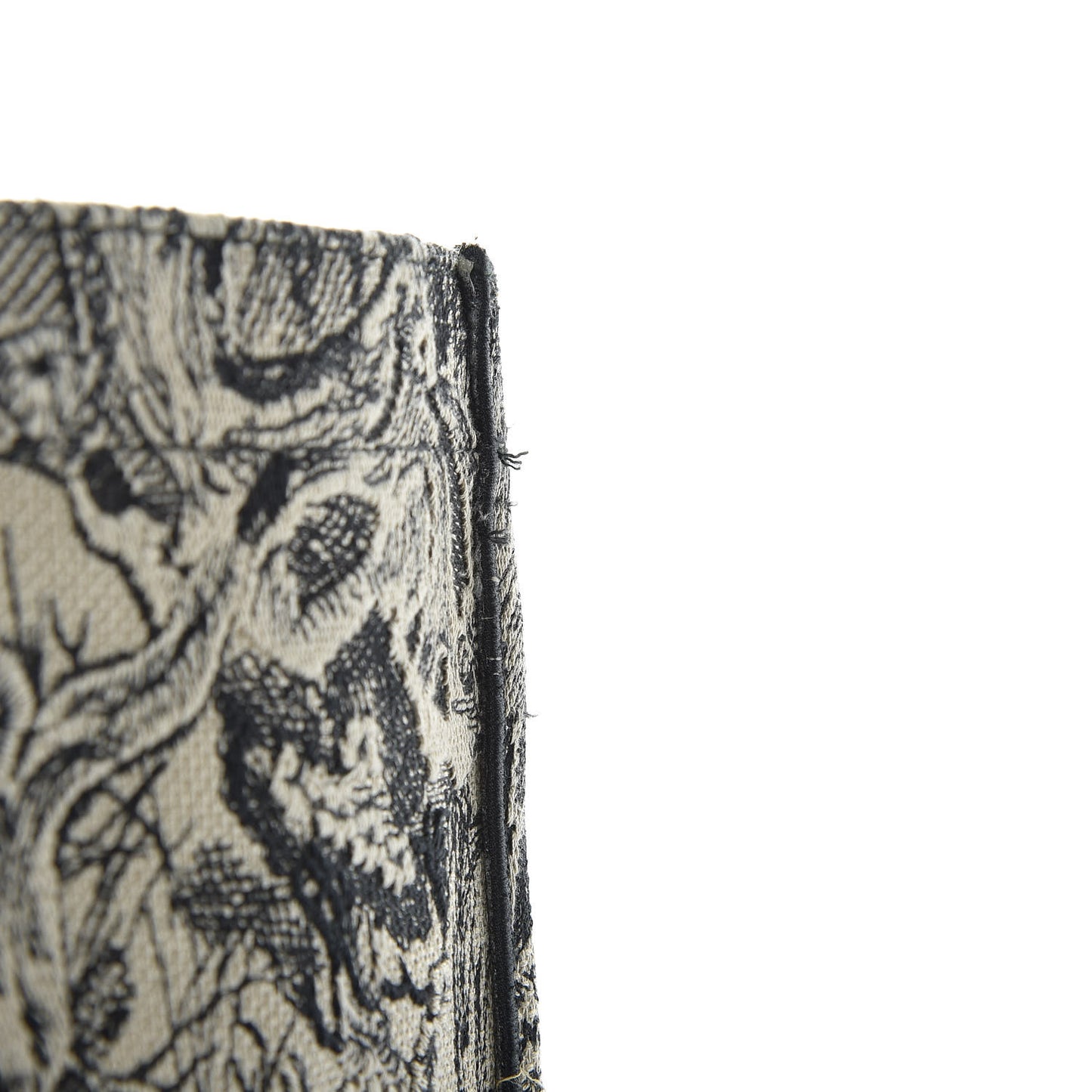 Canvas Embroidered Large Dioriviera Toile De Jouy Book Tote Black