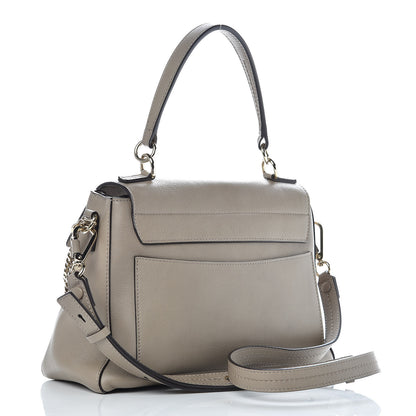 Chloe Calfskin Small Faye Day Shoulder Bag Motty Grey 3 of 8