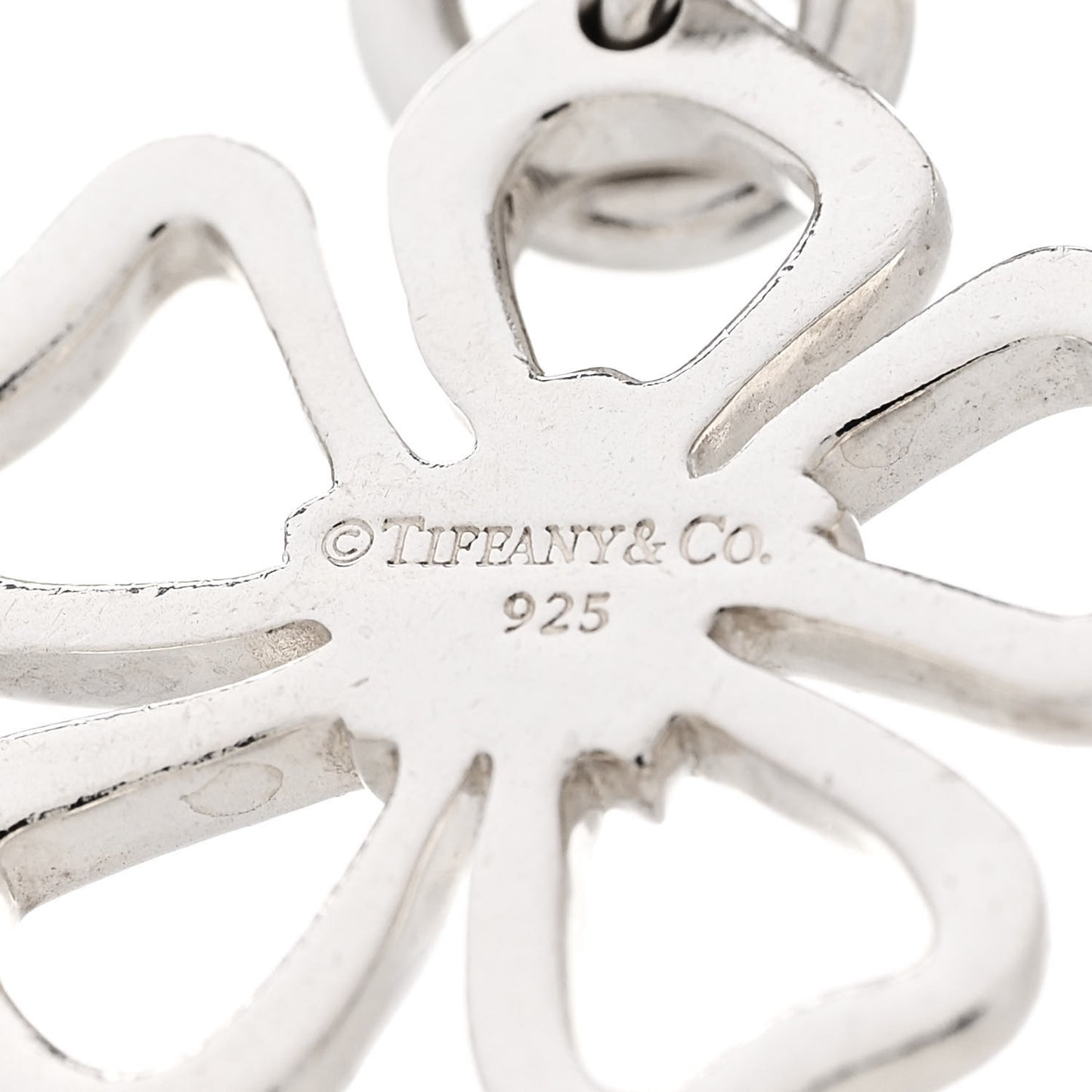 Sterling Silver Flower Charm Bracelet