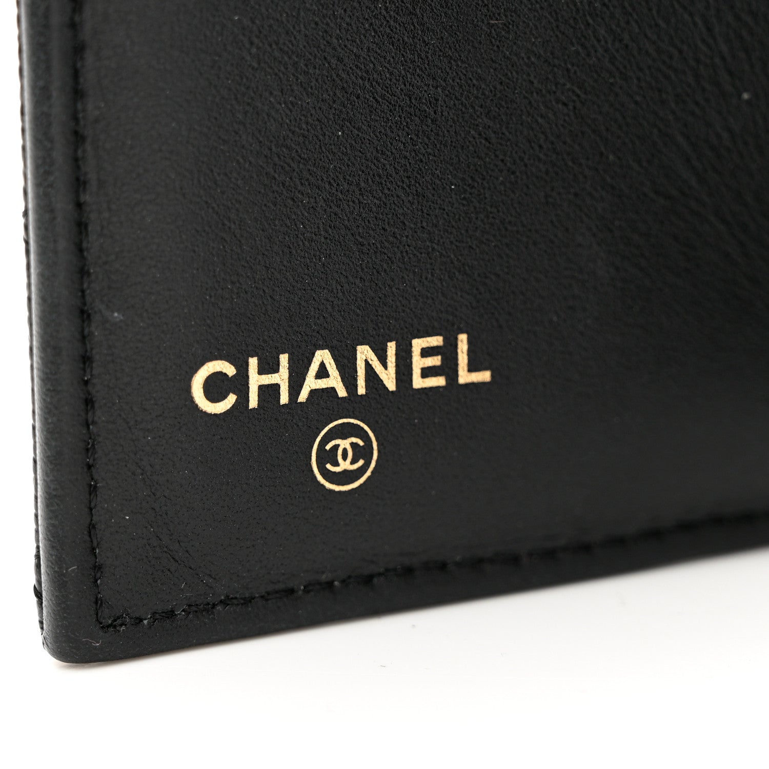 Chanel Caviar Quilted Compact Boy Wallet Black 6 of 7