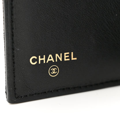 Chanel Caviar Quilted Compact Boy Wallet Black 6 of 7