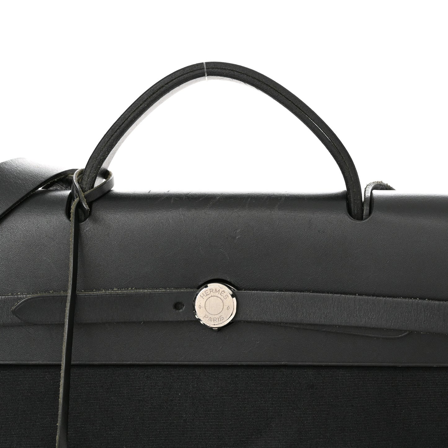 Toile Vache Calfskin Herbag 39 MM Black