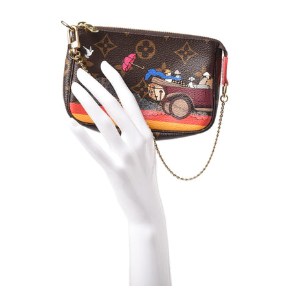 Louis Vuitton Monogram 2015 Christmas Animation Mini Pochette Accessories 2 of 8