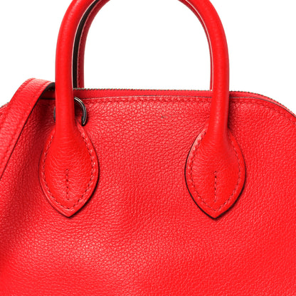 Hermes Chevre Mysore Mini 1923 Bolide Rouge De Coeur 8 of 10
