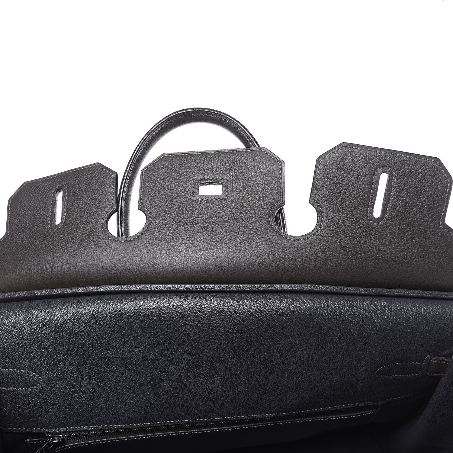 Hermes Taurillon Clemence Birkin 35 Graphite 19 of 35