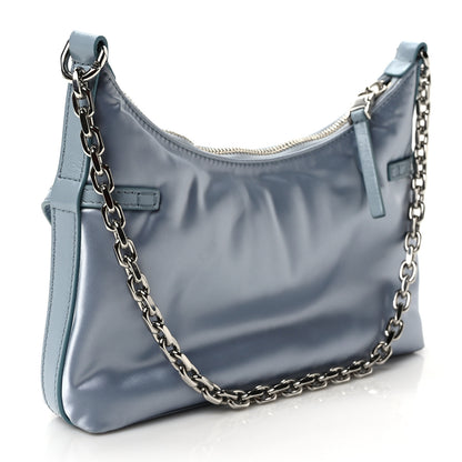 Givenchy Satin Voyou Party Bag Blue 3 of 9