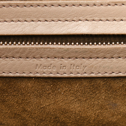 Celine Supple Calfskin Medium Phantom Luggage Taupe 6 of 9