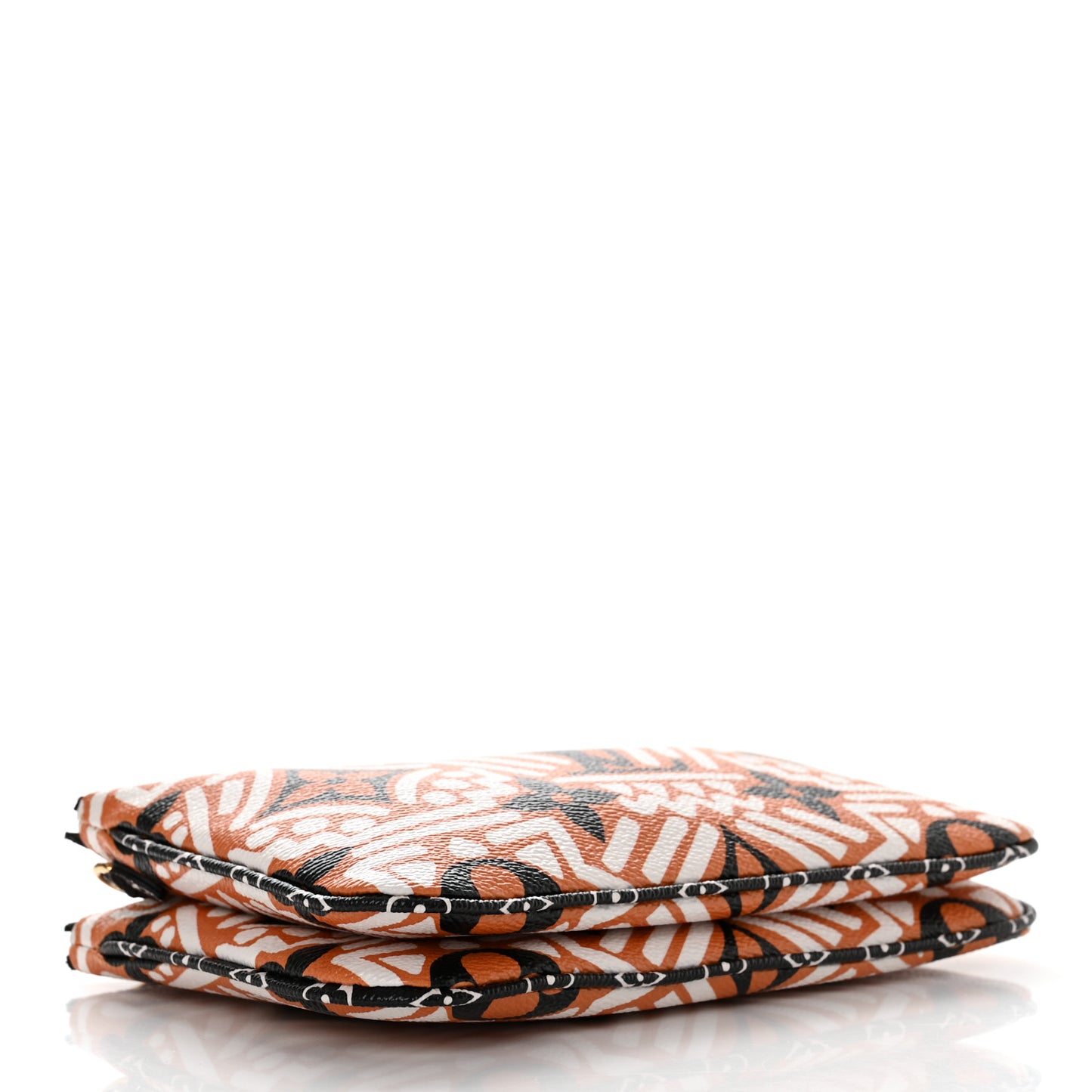 Monogram Giant Crafty Double Zip Pochette Creme Caramel