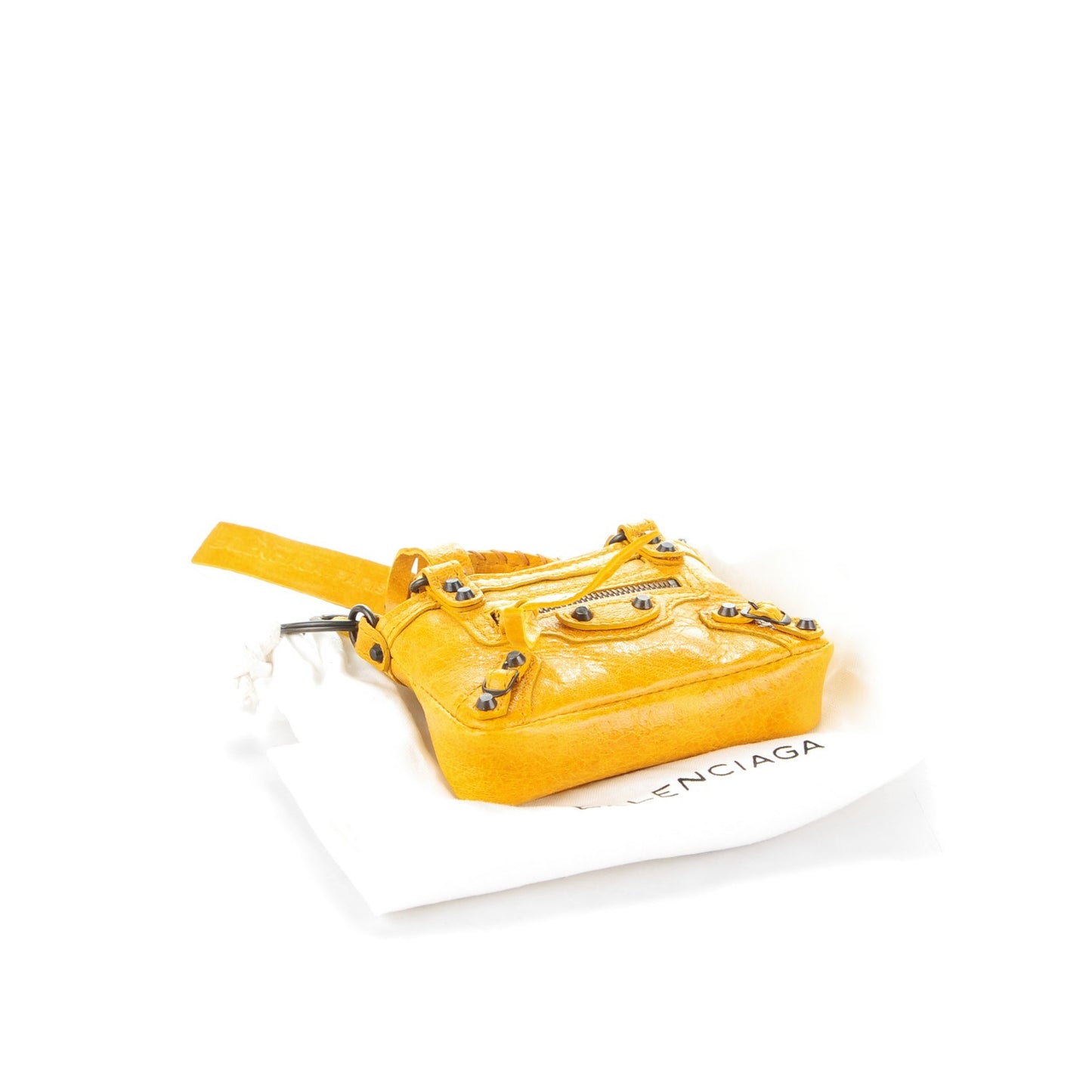 Agneau Mini First Bag Charm Jaune Epi