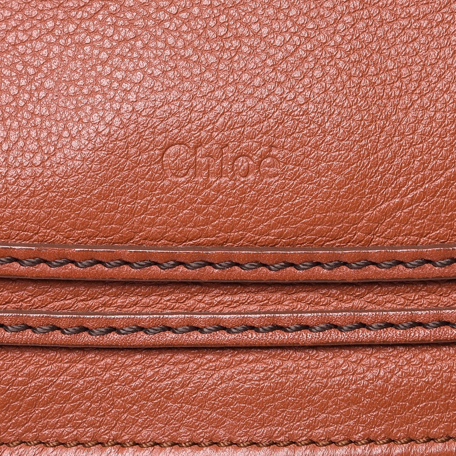 Chloe Calfskin Medium Marcie Satchel Tan 14 of 15