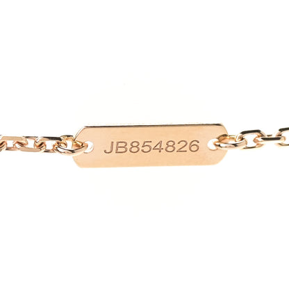 Van Cleef & Arpels 18K Rose Gold Vintage Alhambra Pendant Necklace 5 of 6