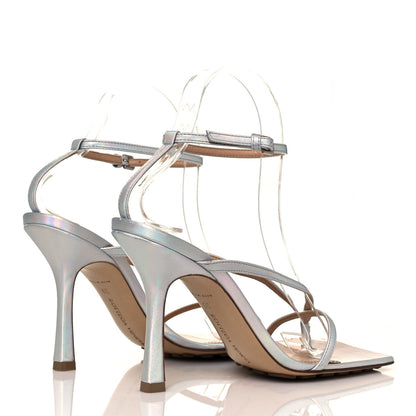 Bottega Veneta Laser Nappa Stretch Multi Strap 90mm Sandals 38 Moon Drop 4 of 7
