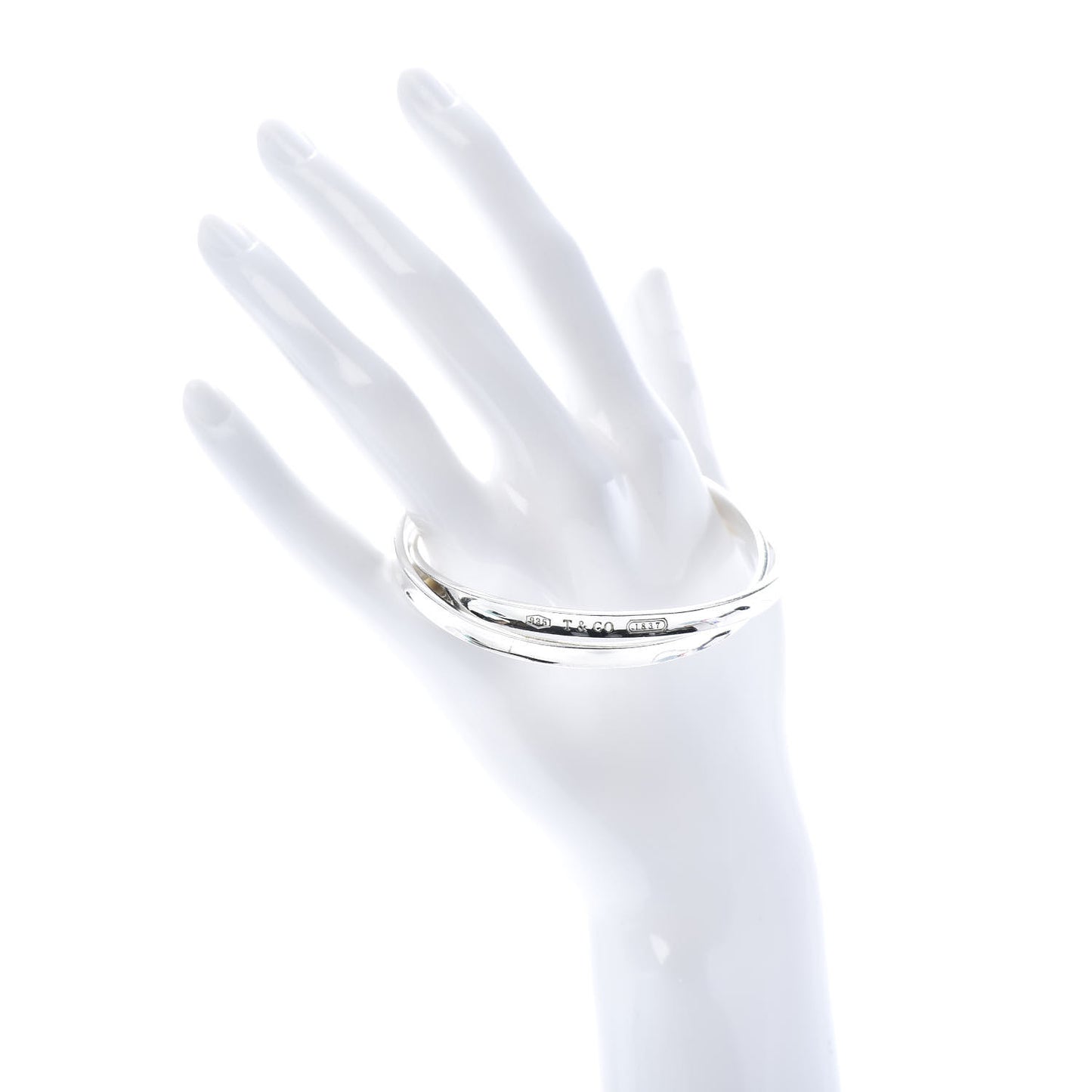 Sterling Silver 1837 Interlocking Bangle Bracelet