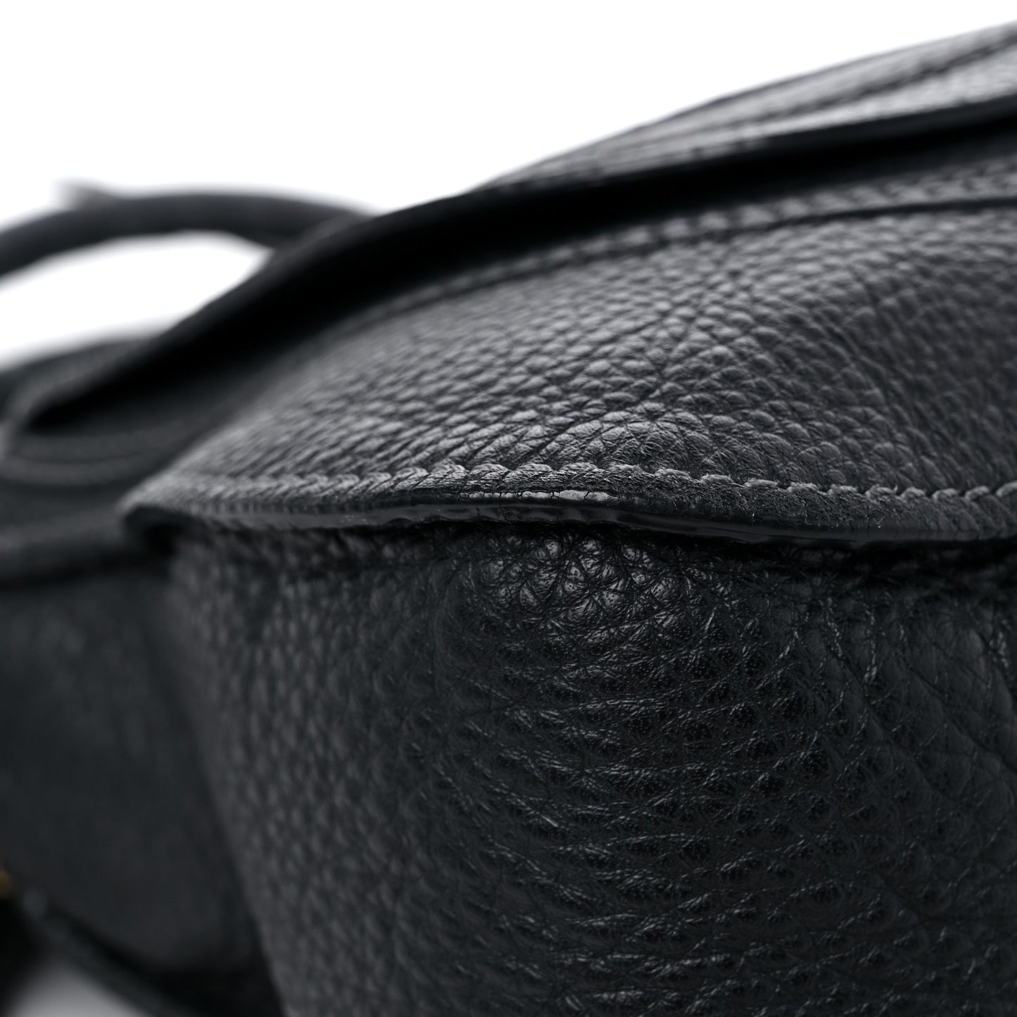 Calfskin Medium Marcie Satchel Black