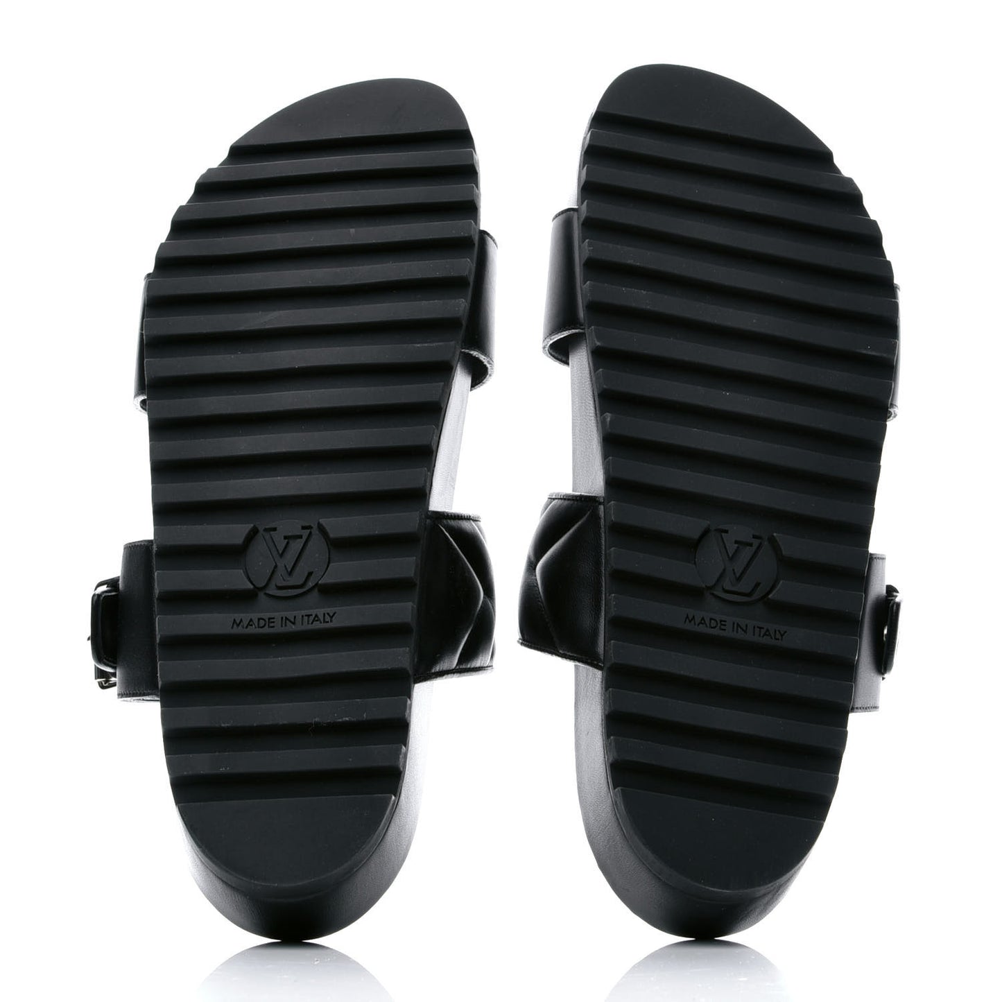Calfskin New Wave Bom Dia Mule Sandals 40 Black