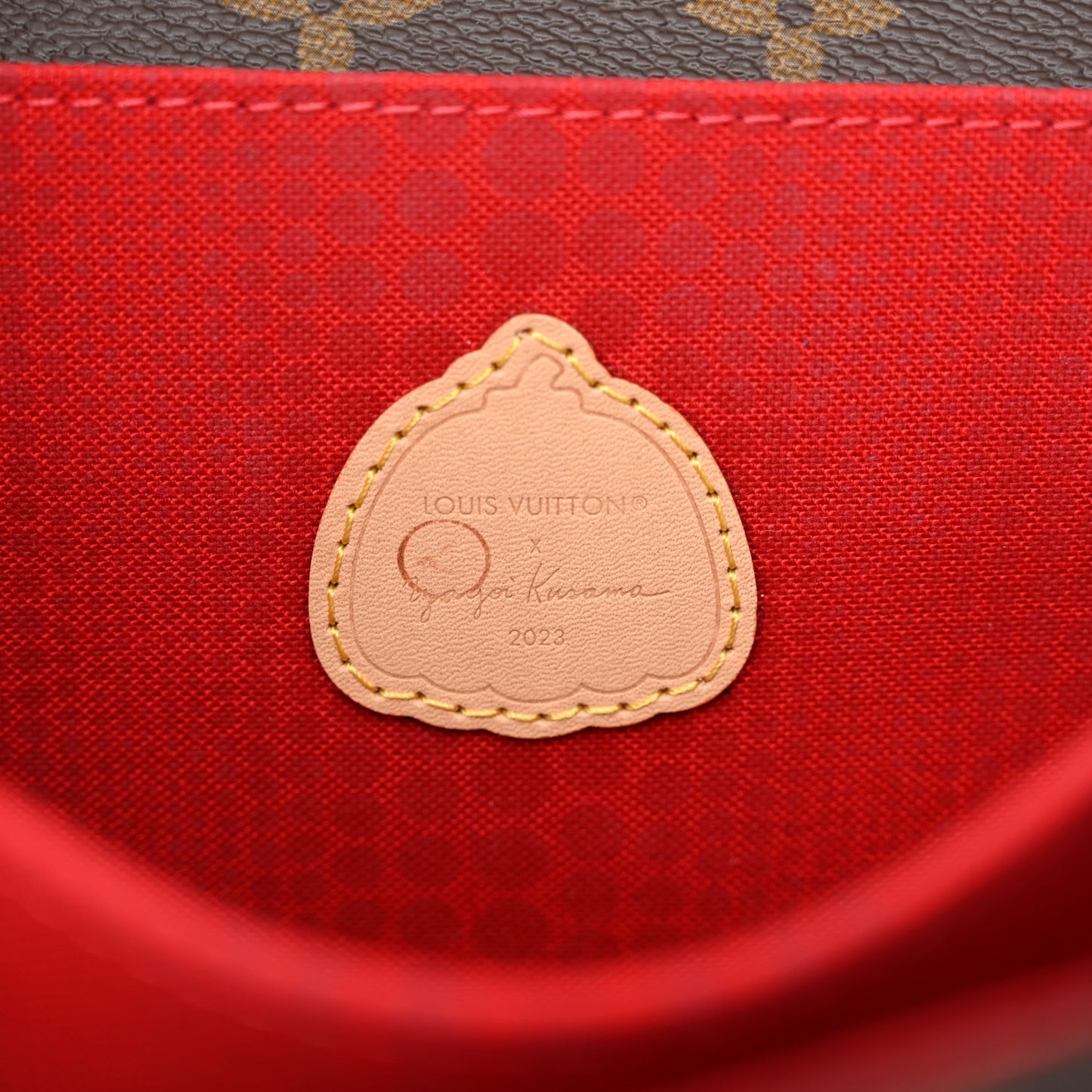 LV x YK Monogram Painted Dots Pochette Metis