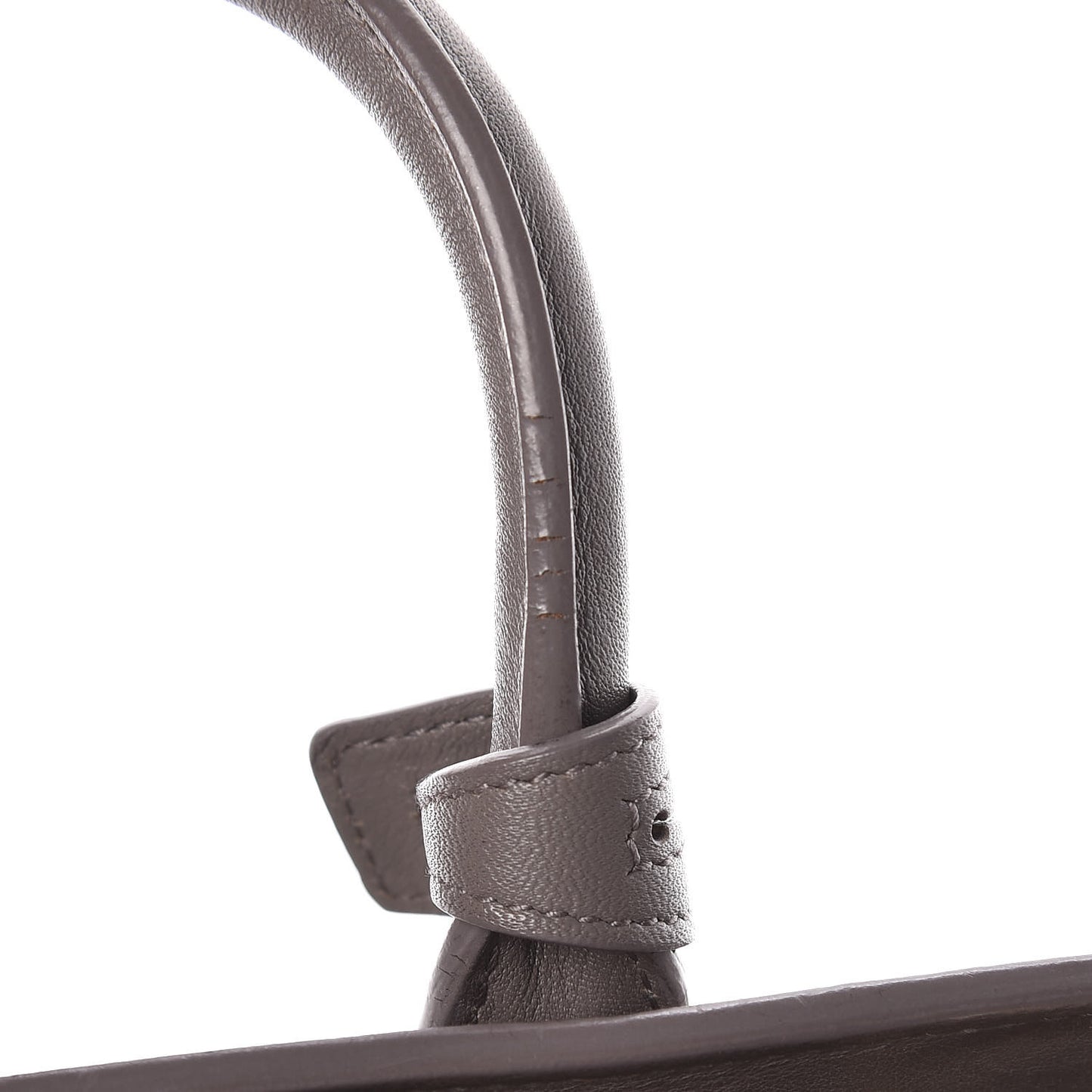 Calfskin Nano Sac De Jour Fog