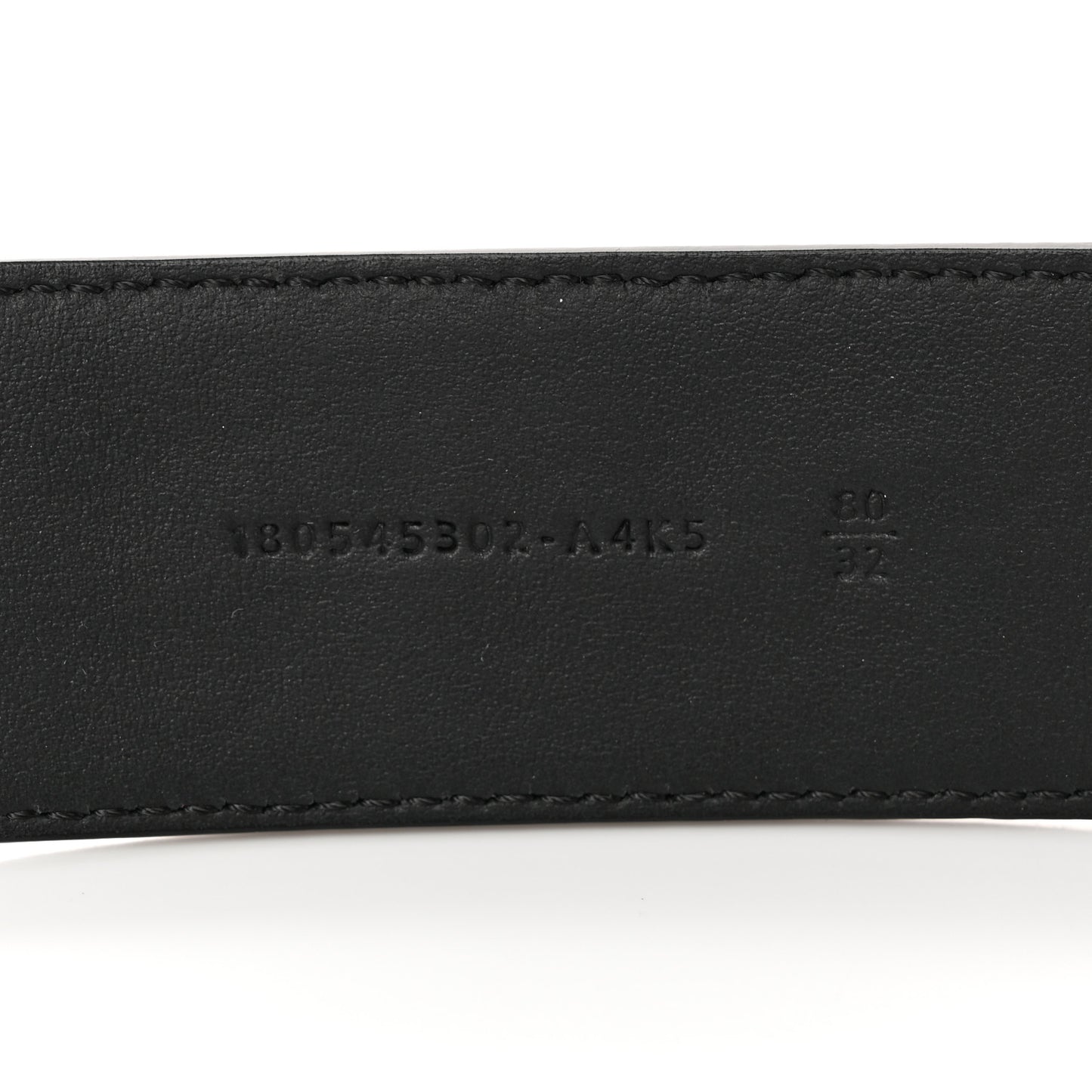 Vitello Century FF 1974 Embossed Buckle Belt Maya