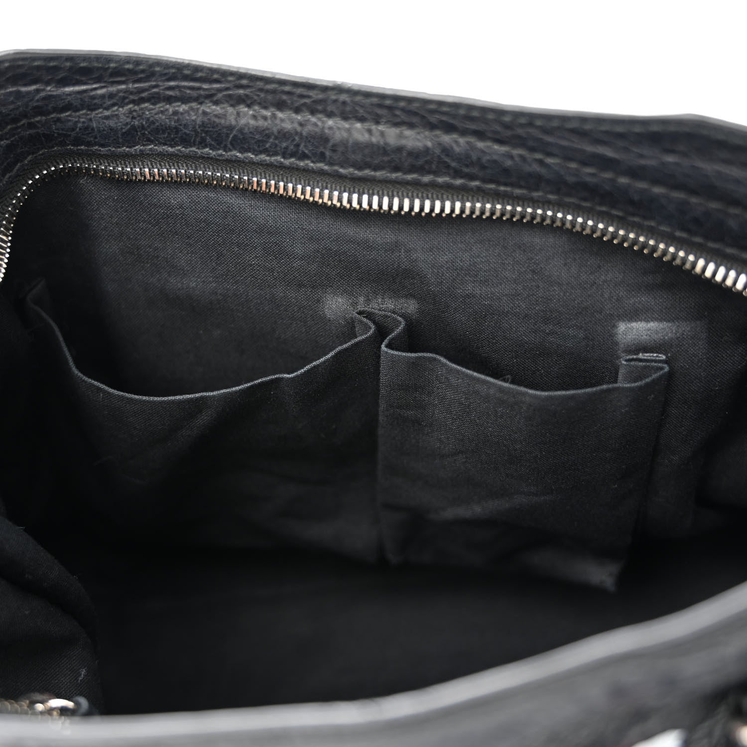 Balenciaga Agneau Arena Car Tag Classic Silver Hardware S City Black TBC 13 of 14
