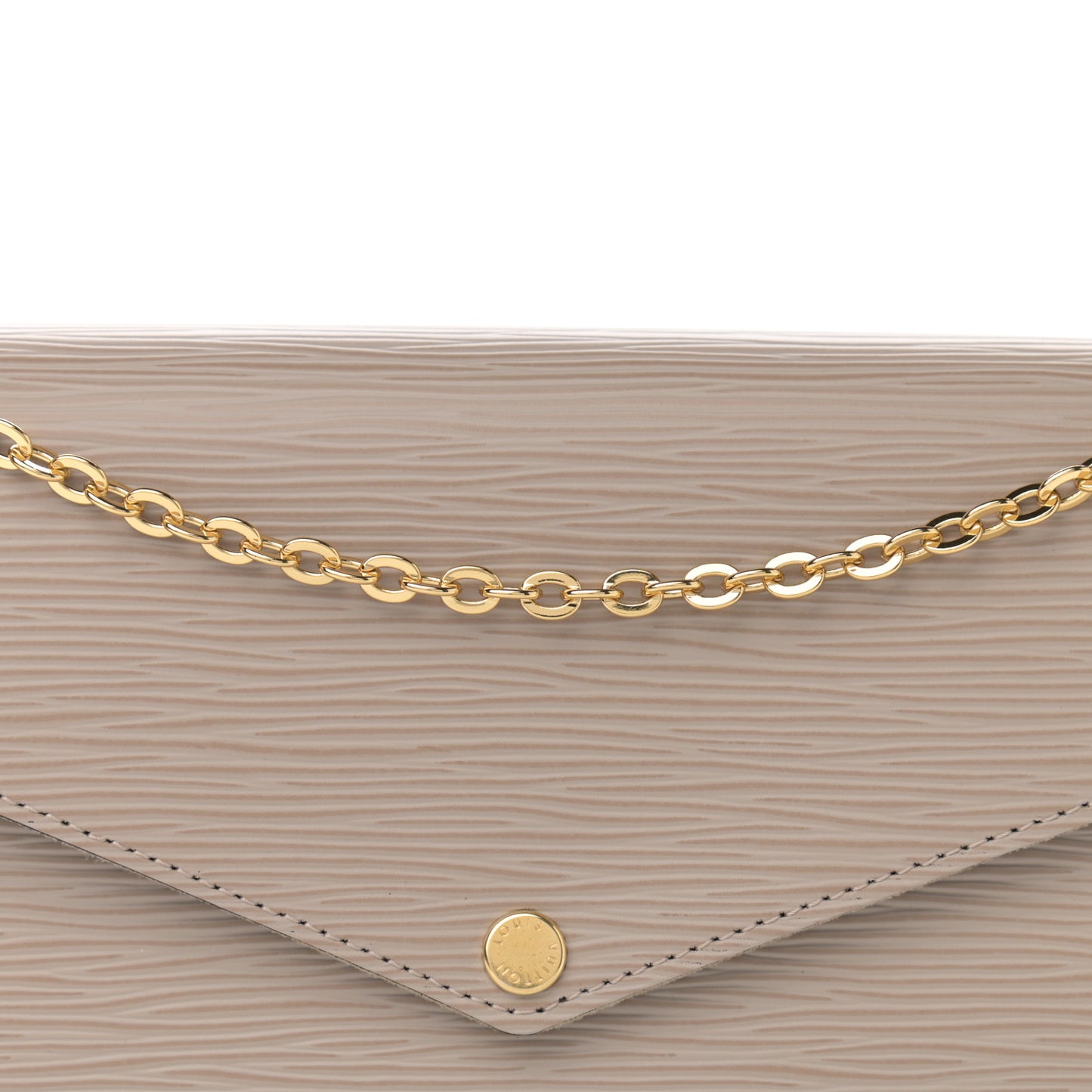 Epi Felicie Pochette Chain Wallet Galet