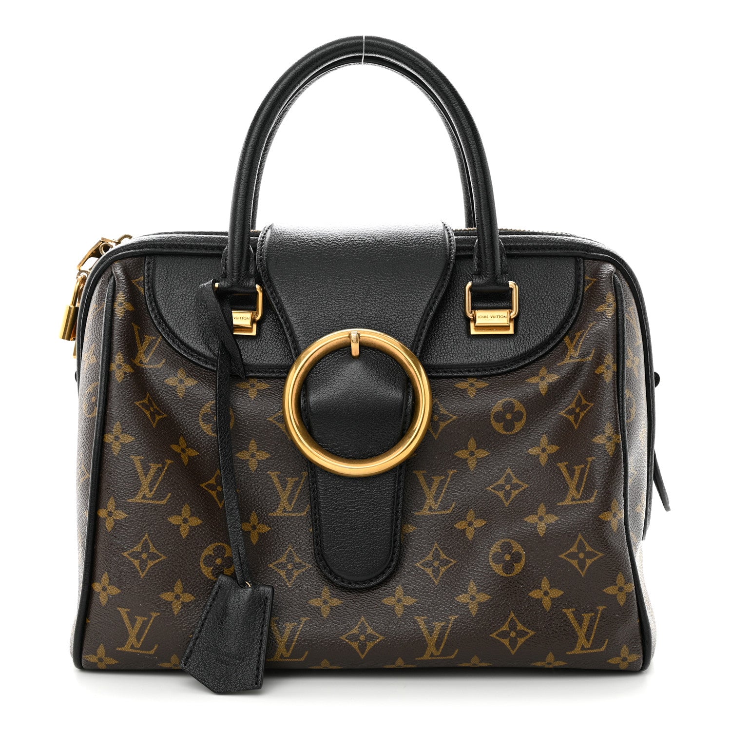 Louis Vuitton Monogram Golden Arrow Speedy Black 1 of 9