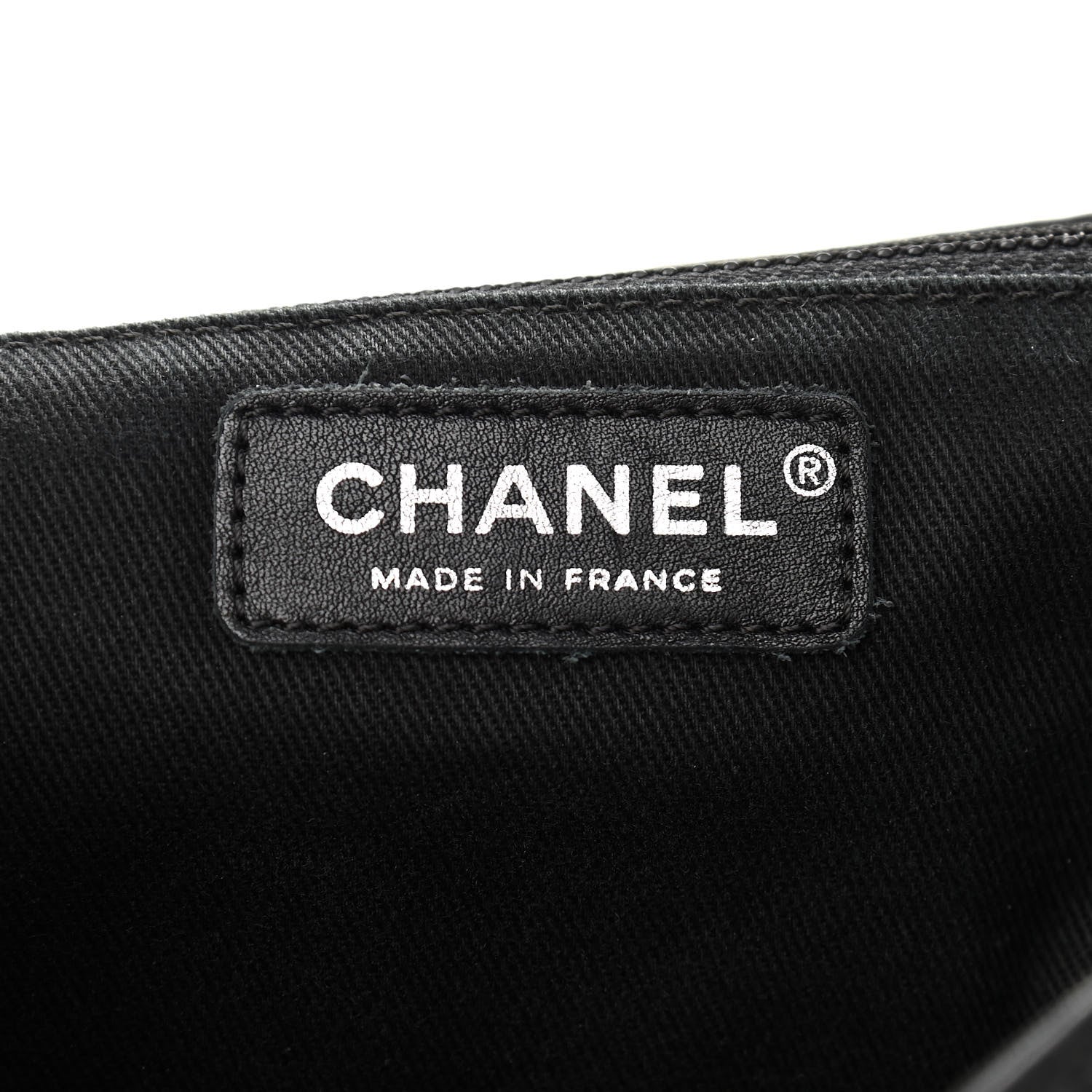Chanel Calfskin Stitched Large Expandable Flap Bag Black 6 of 10