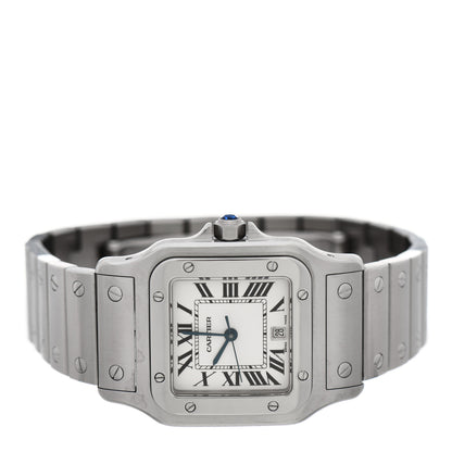 Cartier Stainless Steel 29mm Santos De Cartier Galbee Quartz Watch 2 of 5