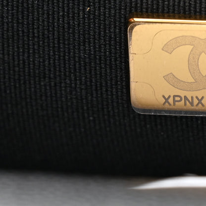 Chanel Caviar Quilted Camellia Chain Around Flap Black 7 of 11