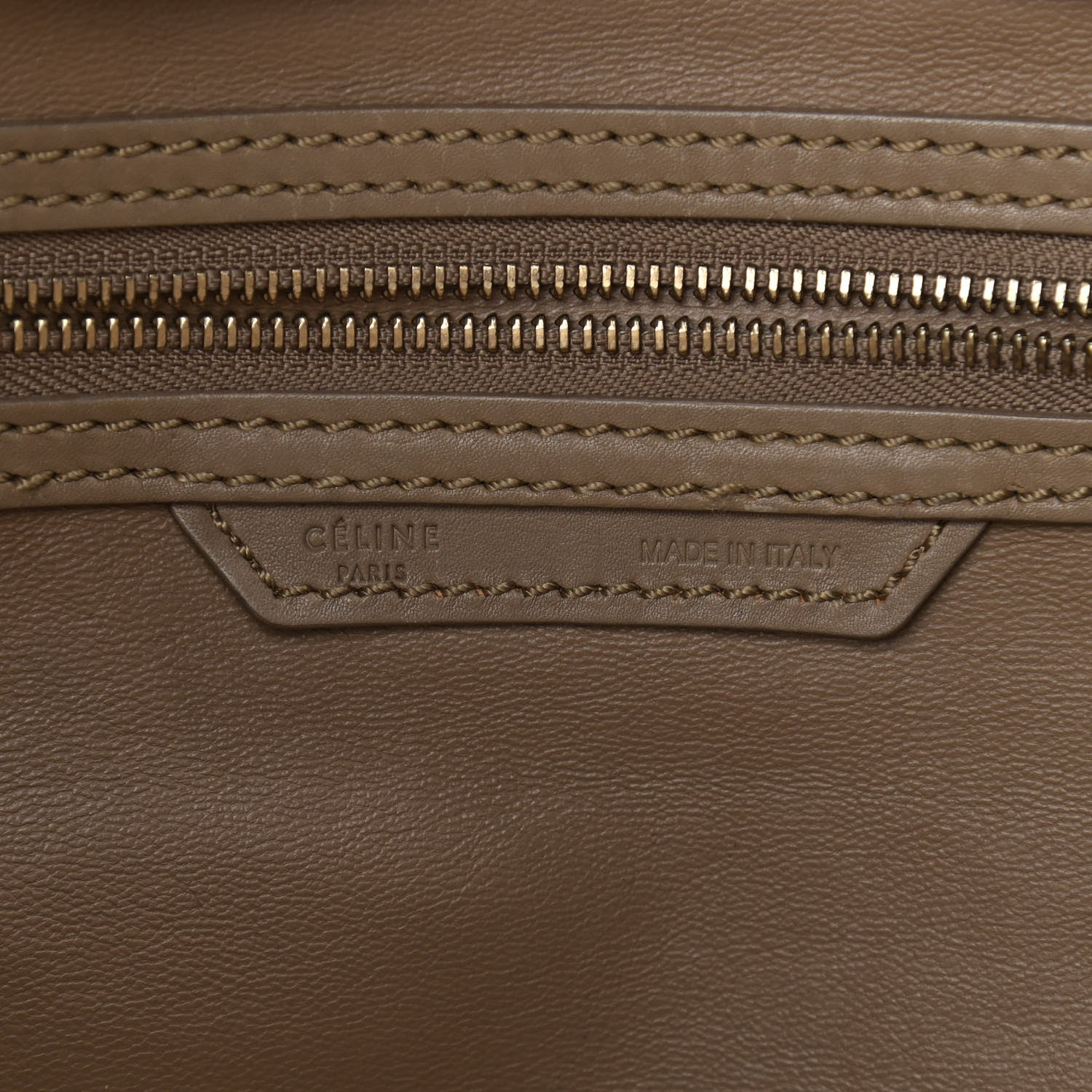 Celine Smooth Calfskin Mini Luggage Camel 5 of 21