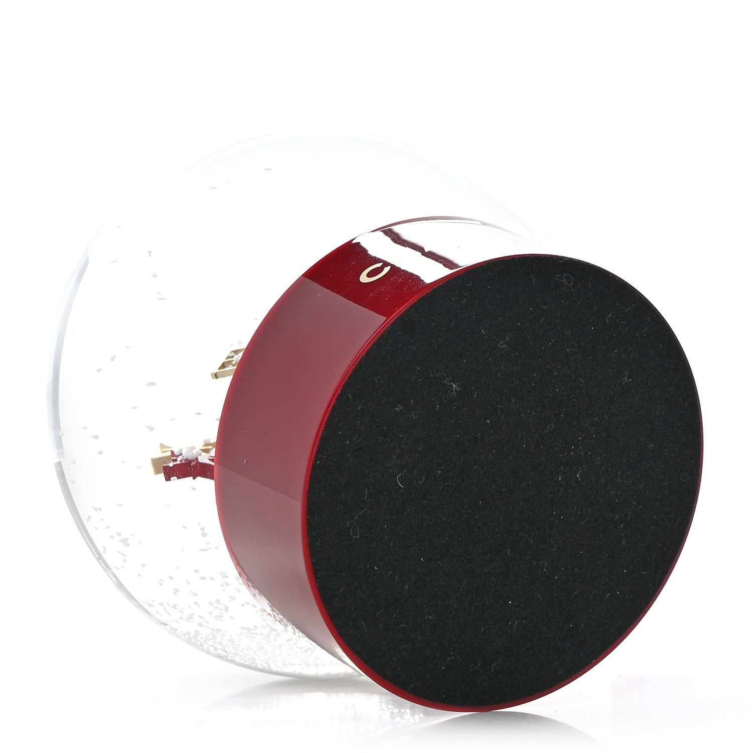 Chanel Glass N°5 Perfume Bottle Snow Globe Red 4 of 8