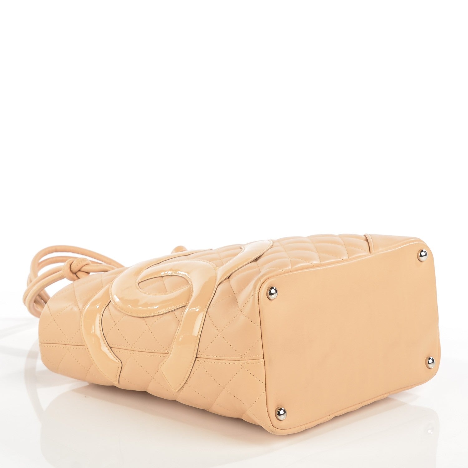 Chanel Calfskin Quilted Medium Cambon Tote Beige 3 of 8