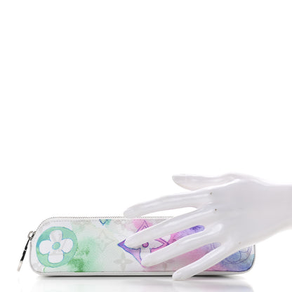 Louis Vuitton Monogram Watercolor Elizabeth Pencil Pouch Multicolor 4 of 14