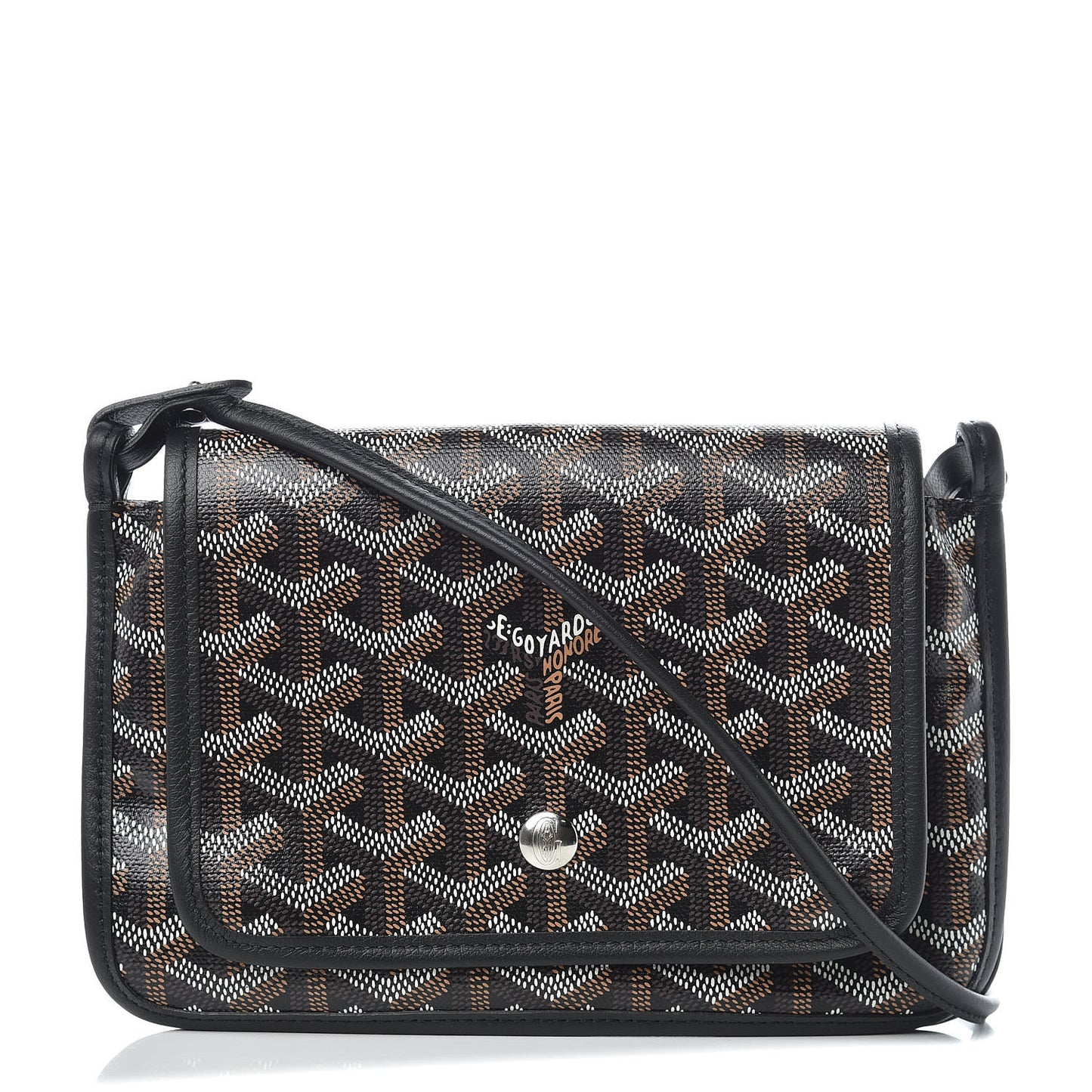 Goyardine Plumet Wallet Clutch Black