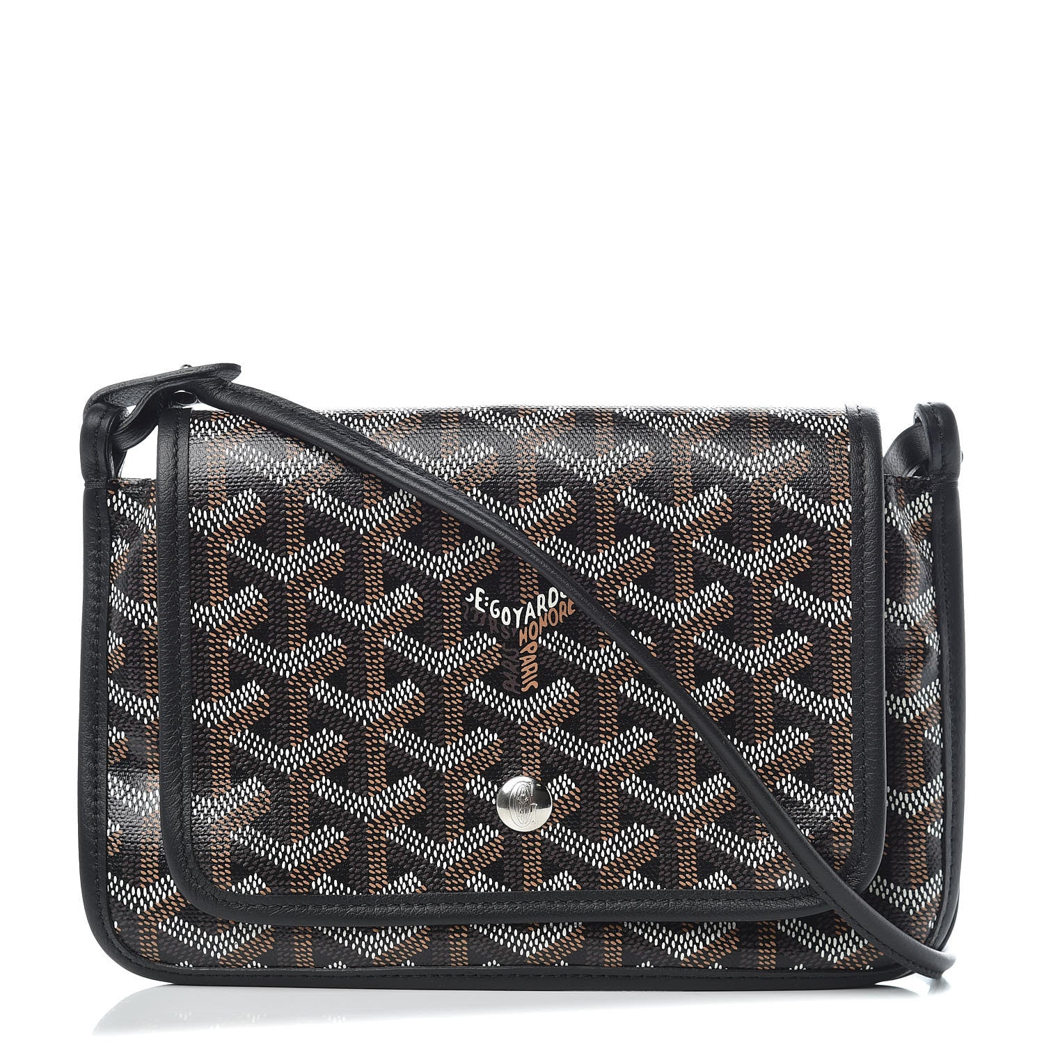 Goyard Goyardine Plumet Wallet Clutch Black 1 of 9