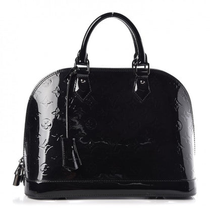 Louis Vuitton Vernis Alma PM Noir Magnetique 1 of 11
