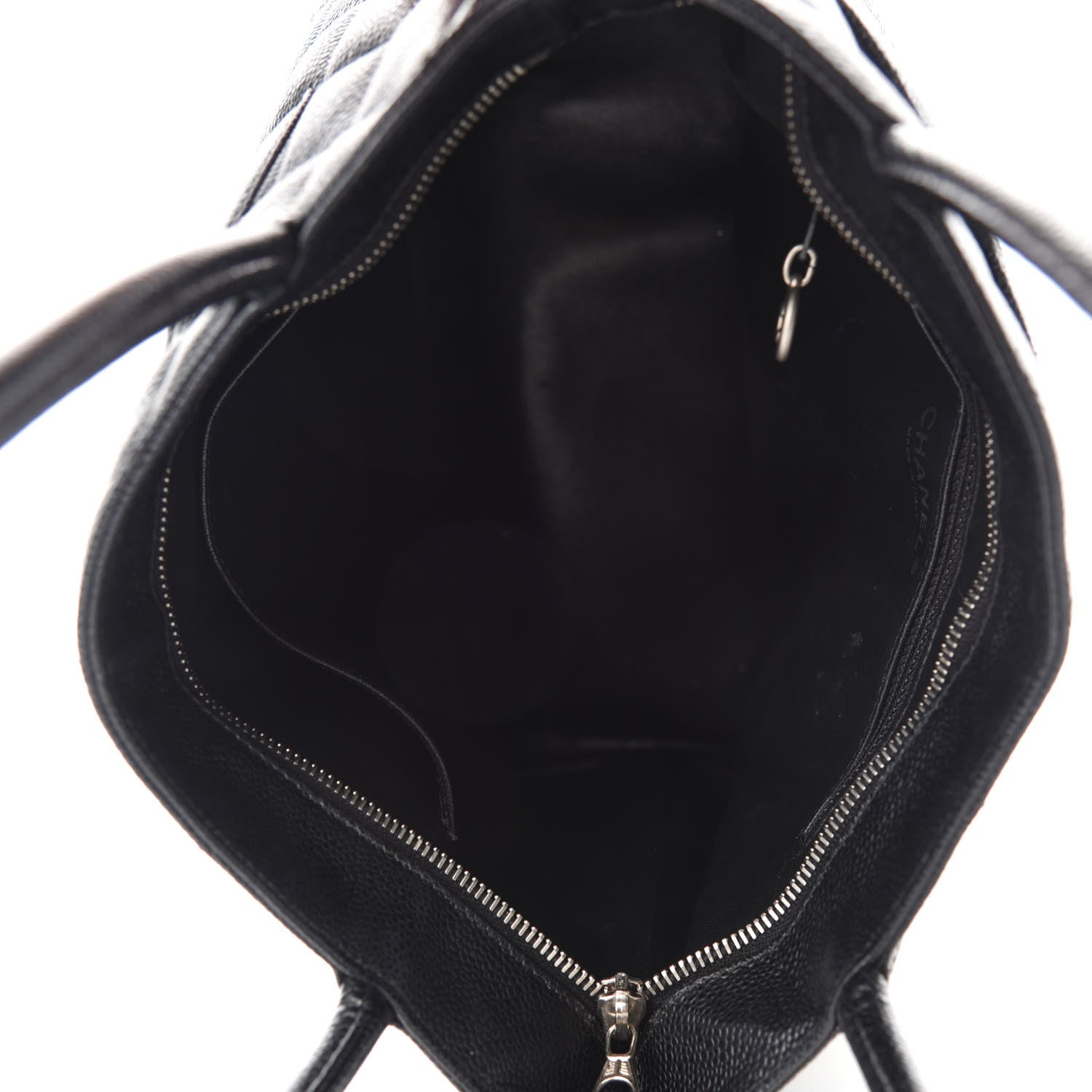 Chanel Caviar Quilted Medallion Tote Black 5 of 10