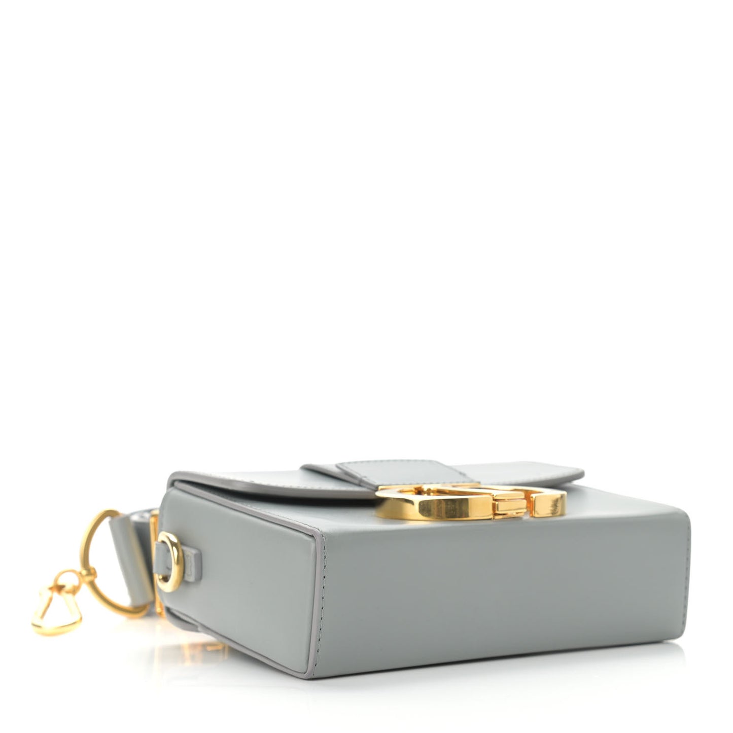 Box Calfskin 30 Montaigne Box Bag Gray