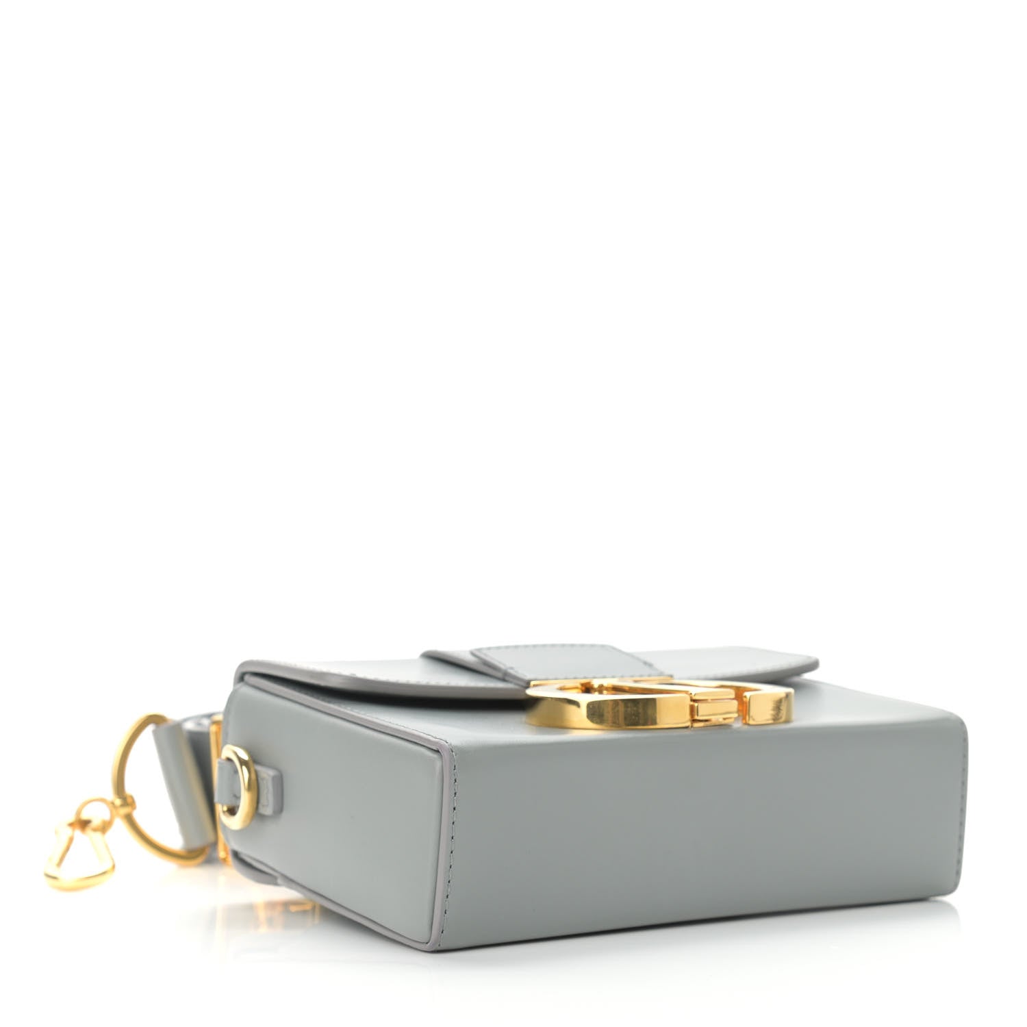 Christian Dior Box Calfskin 30 Montaigne Box Bag Gray 4 of 9