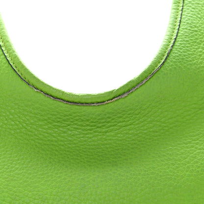 Hermes Taurillon Clemence Massai PM Vert Cru 12 of 16