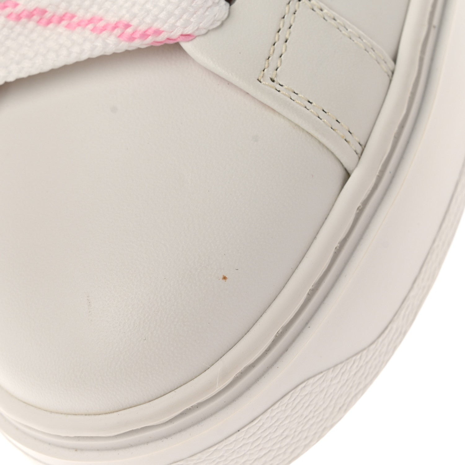 Louis Vuitton Time Out Bow Sneakers 37.5 White Pink 13 of 13