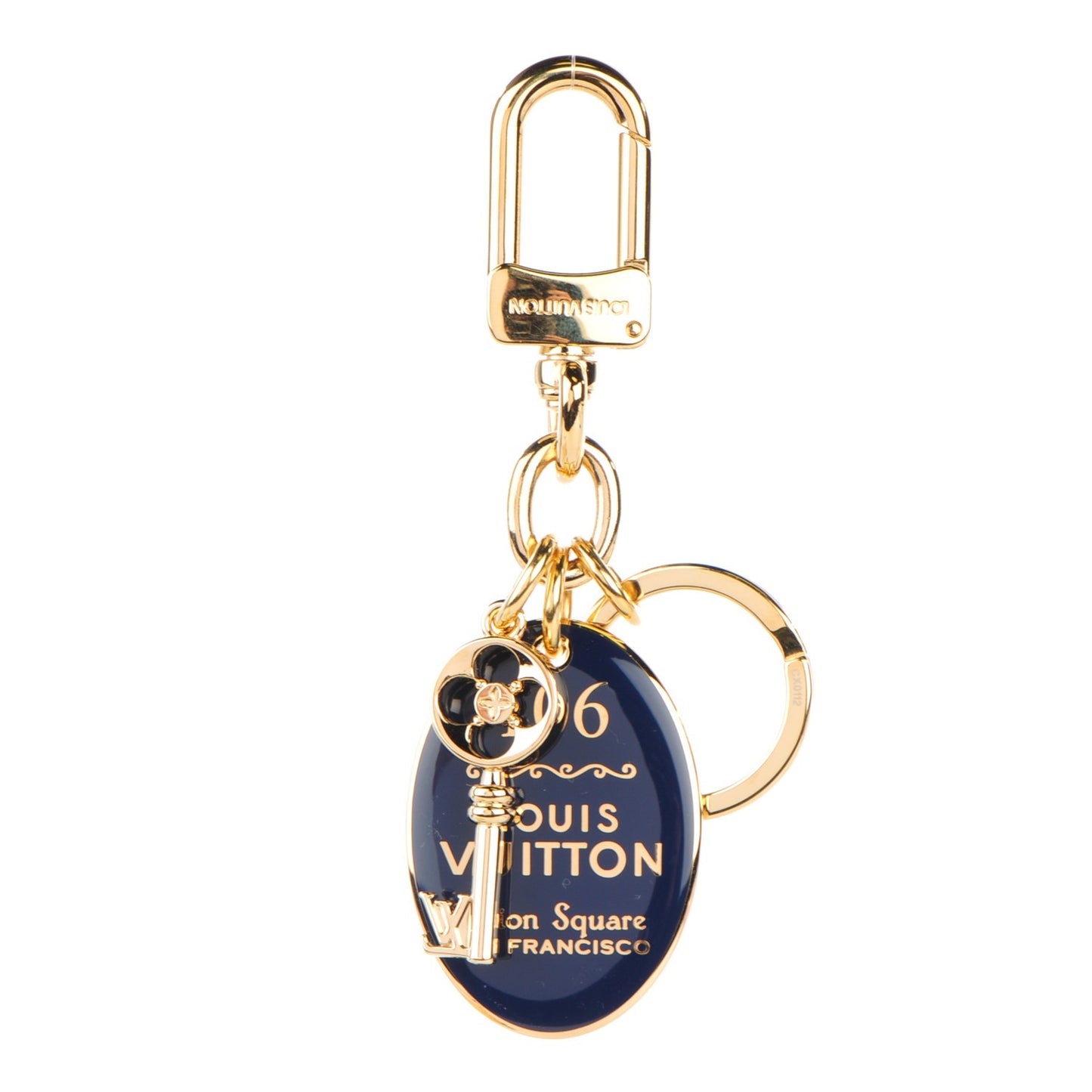 Enamel Union Square San Francisco Maizeon Key Holder Navy