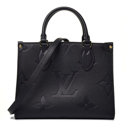 Louis Vuitton Empreinte Monogram Giant Onthego PM Black 1 of 18