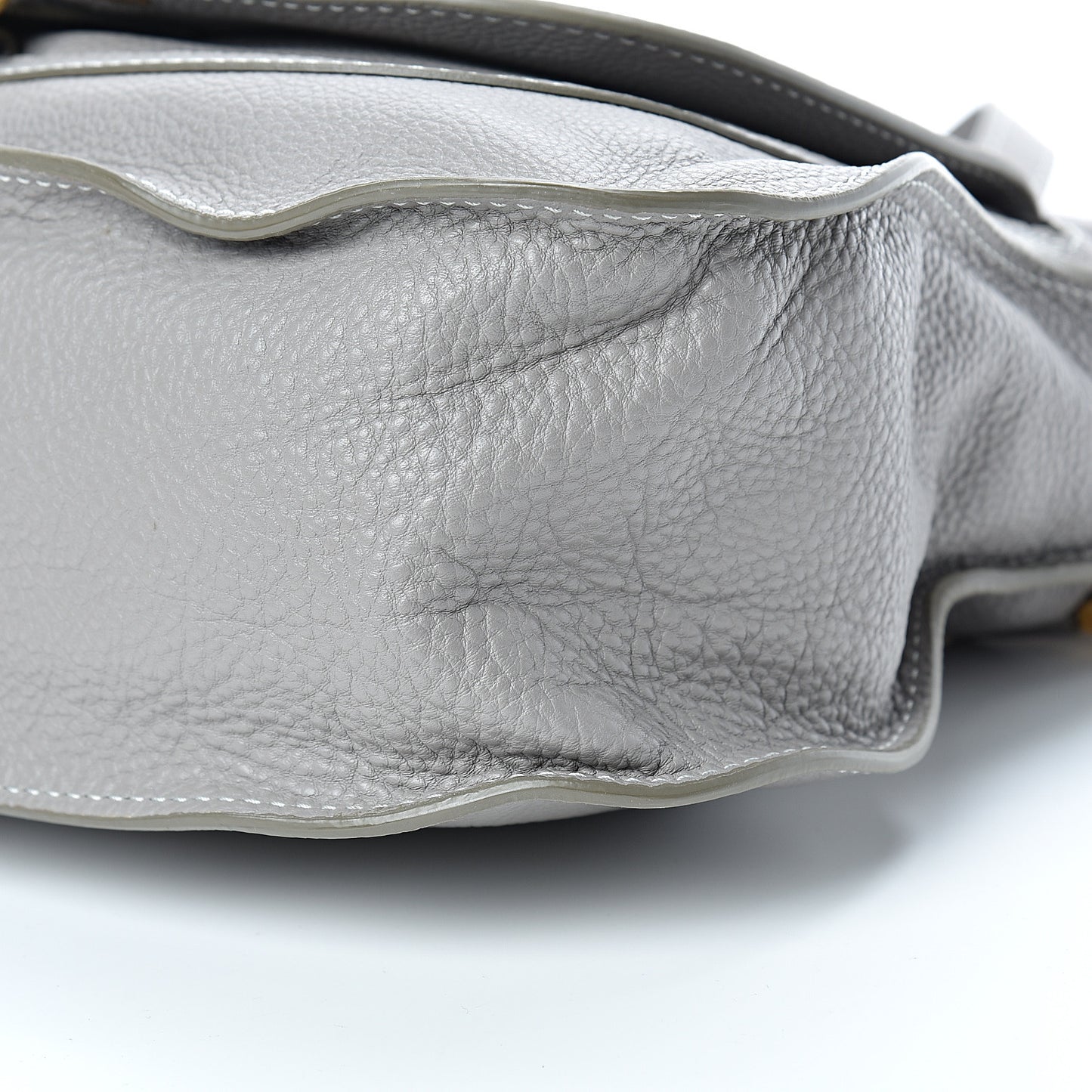 Calfskin Medium Marcie Satchel Cashmere Grey