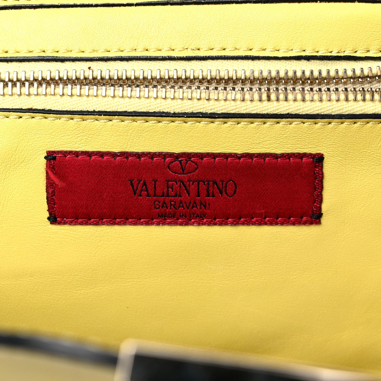 Vitello Small Rockstud Tote Water Yellow
