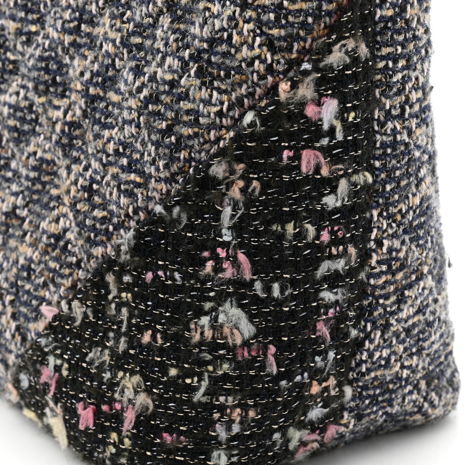 Chanel Tweed Quilted Cambon Tote Black 16 of 16
