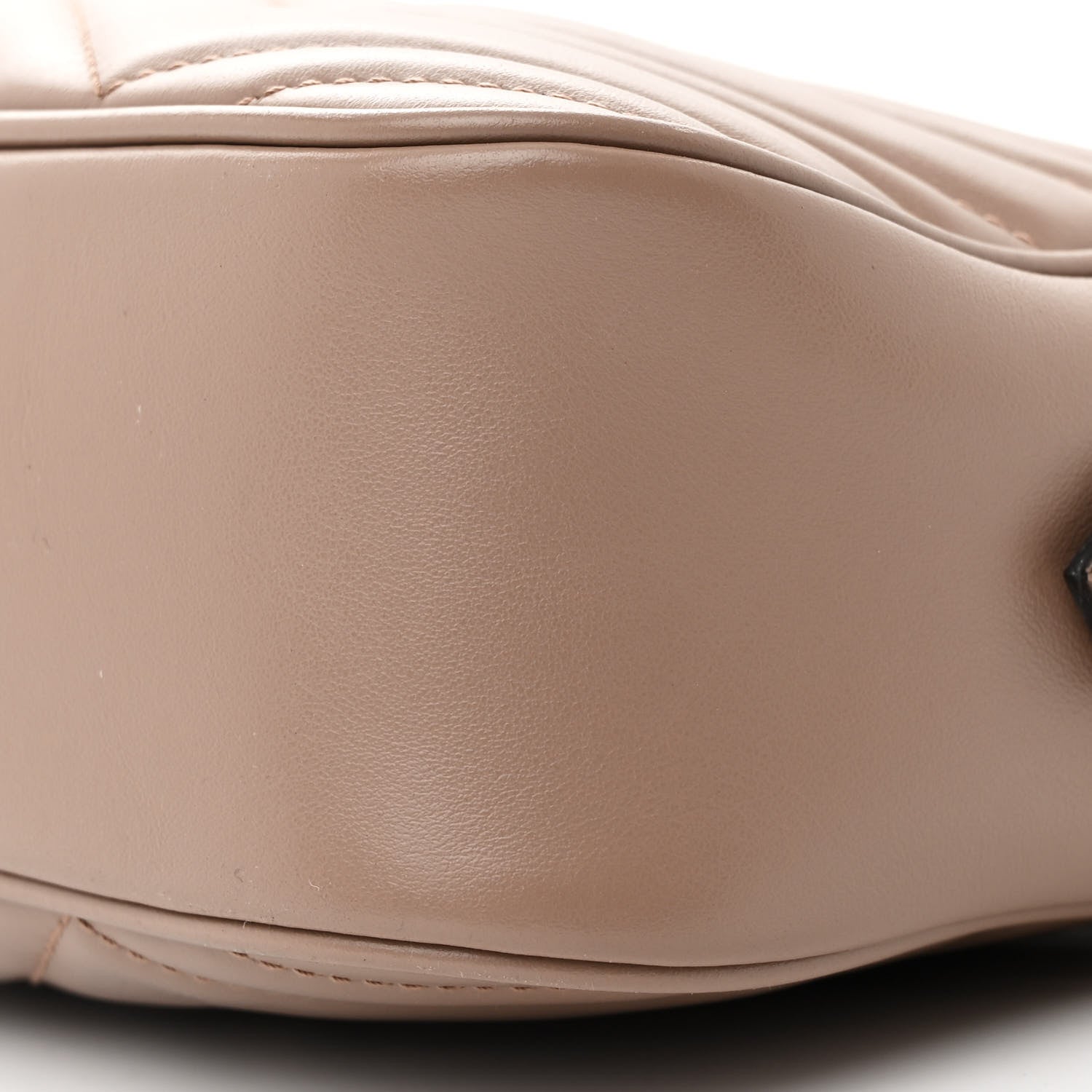 Gucci Calfskin Matelasse Small GG Marmont Chain Shoulder Bag Porcelain Rose 10 of 10