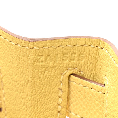 Hermes Epsom Kelly Sellier 28 Jaune Poussin 6 of 9